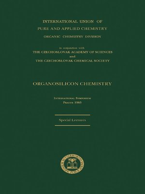 cover image of Organosilicon Chemistry